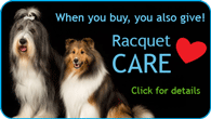 Buy more, give more, with Racquet Care