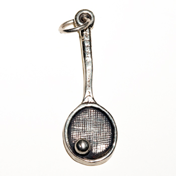 Image Charm - Racquet with Ball on Strings